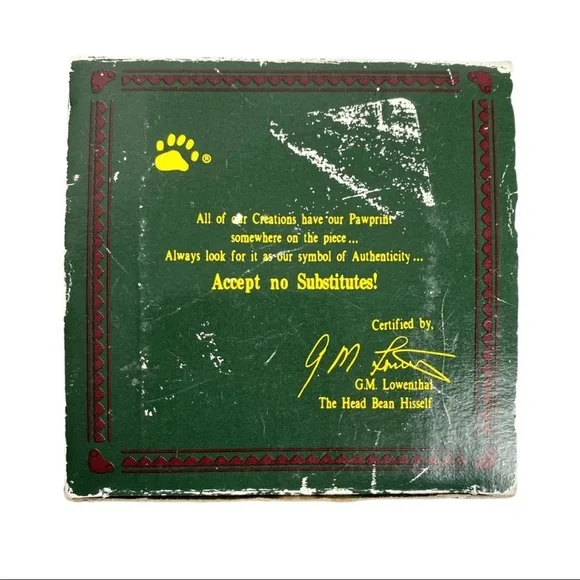 Boyds Bears Bearstone Resin Ornament - Bailey Home Sweet Home #25708. - Picture 2 of 15